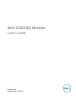 Dell S2722QC User Manual preview