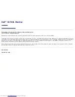 Preview for 1 page of Dell S2740L User Manual