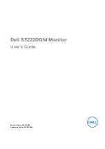 Dell S3222DGM User Manual preview