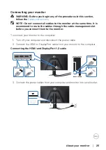 Предварительный просмотр 25 страницы Dell S3222DGM User Manual