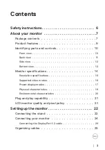 Preview for 3 page of Dell S3222HG User Manual