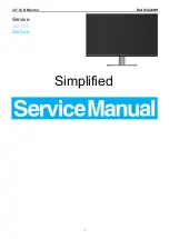 Dell S3222HS Service Manual предпросмотр