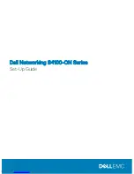 Dell S4100-ON Series Setup Manual предпросмотр