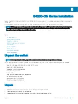 Preview for 19 page of Dell S4248FB-ON Installation Manual