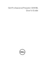 Dell S518WL User Manual preview