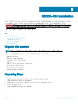 Предварительный просмотр 15 страницы Dell S6000-ON Installation Manual