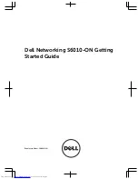 Предварительный просмотр 3 страницы Dell S6010-ON Getting Started Manual