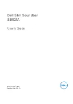 Dell SB521A User Manual предпросмотр