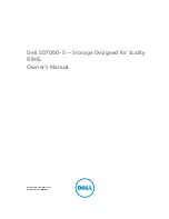 Dell SD7000-S Owner'S Manual preview