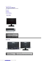 Предварительный просмотр 2 страницы Dell SE198WFP - 19" LCD Monitor User Manual