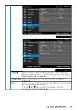 Предварительный просмотр 37 страницы Dell SE2216H User Manual