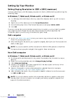 Preview for 46 page of Dell SE2716H User Manual