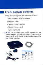 Предварительный просмотр 2 страницы Dell SonicWALL SOHO APL31-0B9 Quick Start Manual