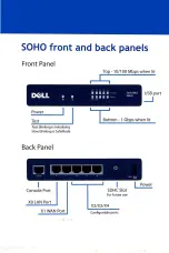 Предварительный просмотр 3 страницы Dell SonicWALL SOHO APL31-0B9 Quick Start Manual