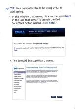 Предварительный просмотр 5 страницы Dell SonicWALL SOHO APL31-0B9 Quick Start Manual