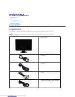 Preview for 2 page of Dell SP2009W User Manual