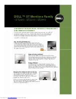 Dell ST2210 - 16:9 Aspect Ratio Flat Panel Monitor Brochure & Specs preview