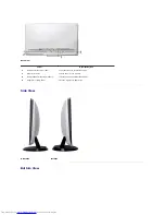 Предварительный просмотр 4 страницы Dell ST2210 - 16:9 Aspect Ratio Flat Panel Monitor User Manual