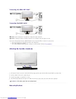 Предварительный просмотр 28 страницы Dell ST2210 - 16:9 Aspect Ratio Flat Panel Monitor User Manual