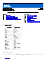 Preview for 1 page of Dell ST2310 - 23" LCD Monitor Environmental Data Sheet