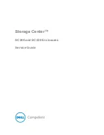 Preview for 1 page of Dell Storage Center SC200 Service Manual