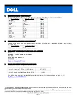 Preview for 2 page of Dell Studio One 19 Product Safety Data Sheet