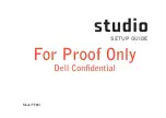 Preview for 3 page of Dell Studio PP39L Setup Manual