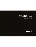 Dell Studio XPS 0KM04CA00 Setup Manual preview