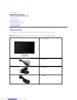 Preview for 2 page of Dell SX2210 - 22" LCD Monitor User Manual