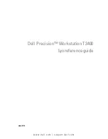 Preview for 67 page of Dell T3400 - Precision - 2 GB RAM Quick Reference Manual