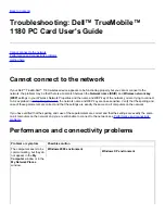 Preview for 54 page of Dell TrueMobile 1180 User Manual