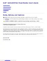 Preview for 2 page of Dell U2312HM User Manual