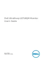 Предварительный просмотр 1 страницы Dell U2718QM User Manual