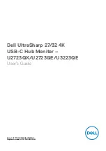 Dell U2723QE User Manual preview