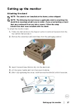 Предварительный просмотр 27 страницы Dell U3821DWb User Manual