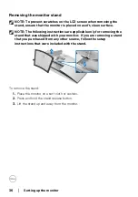 Предварительный просмотр 36 страницы Dell U3821DWb User Manual