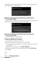 Предварительный просмотр 62 страницы Dell U4919DWb User Manual