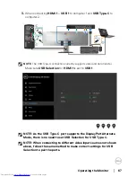 Предварительный просмотр 67 страницы Dell U4919DWb User Manual