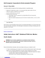 Предварительный просмотр 25 страницы Dell UltraScan P780 User Manual