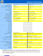 Предварительный просмотр 2 страницы Dell UltraSharp 1708FP Specifications