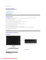 Preview for 2 page of Dell UltraSharp 2009W User Manual