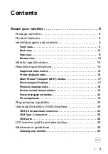 Preview for 3 page of Dell UltraSharp 25 Series User Manual