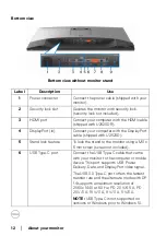 Preview for 12 page of Dell UltraSharp 25 Series User Manual