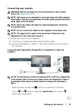 Preview for 31 page of Dell UltraSharp 25 Series User Manual