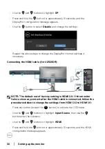 Preview for 32 page of Dell UltraSharp 25 Series User Manual