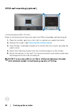 Preview for 36 page of Dell UltraSharp 25 Series User Manual