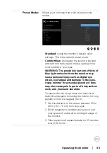 Preview for 43 page of Dell UltraSharp 25 Series User Manual