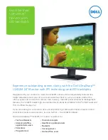 Preview for 1 page of Dell UltraSharp U2412M Specifications