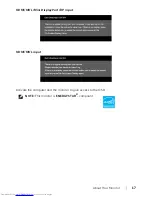Preview for 17 page of Dell UltraSharp U3415W User Manual