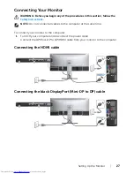 Preview for 27 page of Dell UltraSharp U3417W User Manual